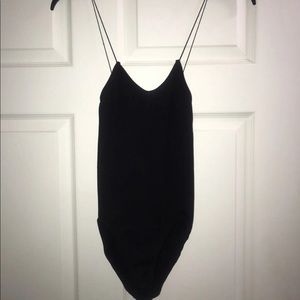 Urban Outfitters Black Leotard Tank
